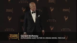 Emmy winner Gerald McRaney ("This Is Us") on what he likes about TV - 2017 Creative Arts Emmys
