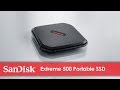 Твердотільний накопичувач SSD USB 3.0 SanDisk Extreme 500 500GB SDSSDEXT-500G-G25 - відео