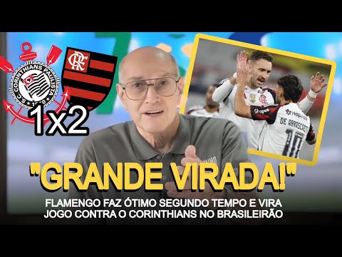FLAMENGO CALA A ARENA, VENCE DE VIRADA, E DISPARA NA LIDERANÇA DO BRASILEIRÃO!