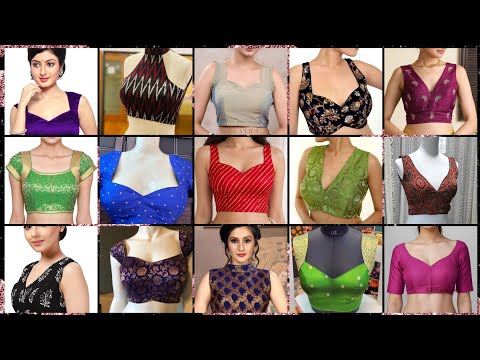 90+ Sleeveless Blouse Front Neck Design 2026/Latest Stylish Gala Design/Blouse Front Neckline/Blouse