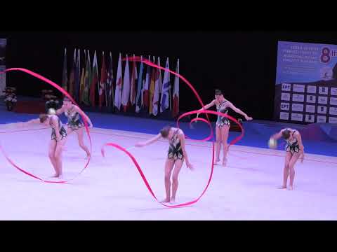 Greece TEAM - 3 Ribbons, 2 Balls, Final/ 8th Аphrodite cup/ 2023, Athens
