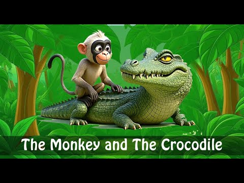 The Monkey and The Crocodile | Panchatantra Moral Story for Kids