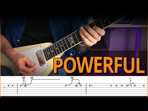 Another POWERFUL Blues Rock Solo with TABS!