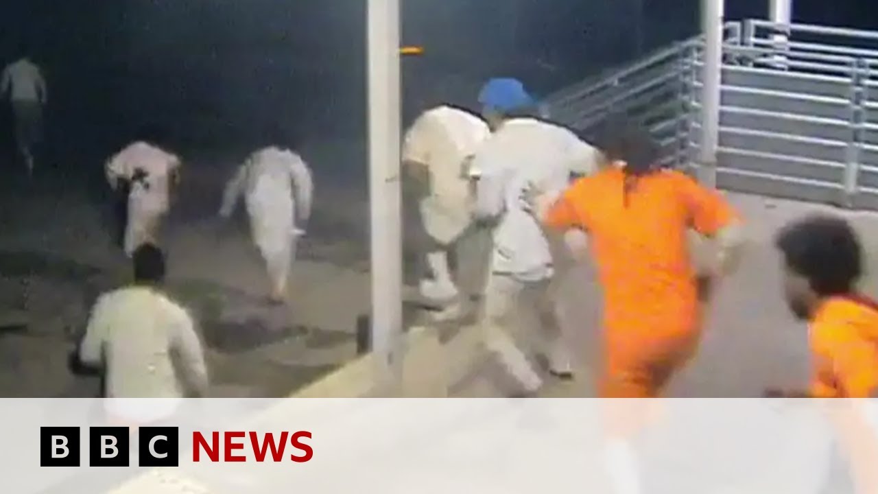 Manhunt for inmates after New Orleans prison escape | BBC News