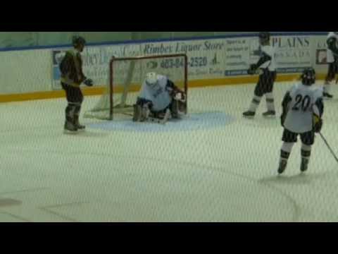 Rimbey Beer League Hockey Tournament B Final - 03/29/15 - Crude Dudes vs Riot