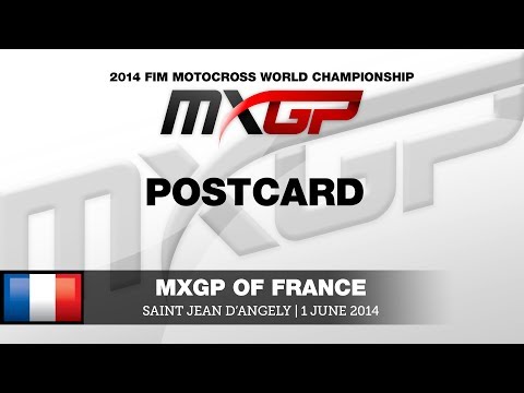 MXGP of France 2014 Postcard - Motocross