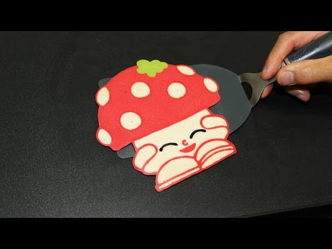 Pancake Art - Shopkins Miss Mushy-Moo by Tiger Tomato Video