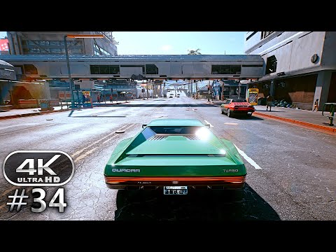 Cyberpunk 2077 Gameplay Walkthrough Part 34 - Cyberpunk 2077 PC 4K 60FPS (No Commentary)