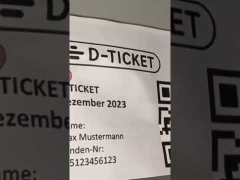 49-Euro-Ticket Deutschlandticket  ausdrucken