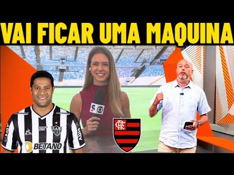GLOBO ESPORTE FLAMENGO (22/10/2025) HULK CHEGANDO NO FLAMENGO? QUARTA FEIRA MOVIMENTADA NO FLAMENGO