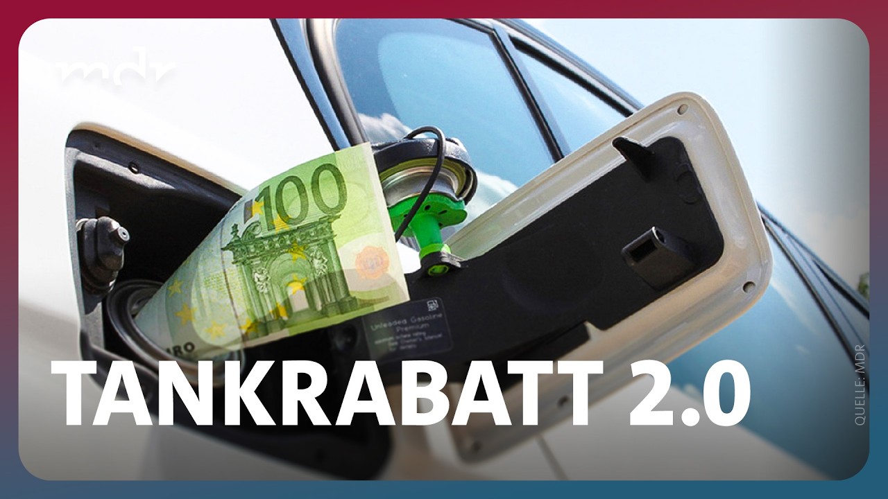 17 Cent runter – was bringt der Tankrabatt? | Fakt ist! | MDR