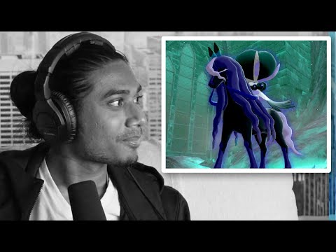 He learns Calyrex's lore for the first time