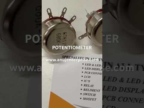 POTENTIOMETER POT WTH118 SERIES 500E TO 1M