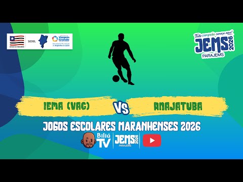 IEMA (VAG) X ANAJATUBA - FUTSAL INFANTO MASCULINO - JOGOS ESCOLARES MARANHENSES 2026