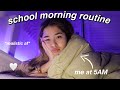 my 5AM REALISTIC school morning routine! 2021