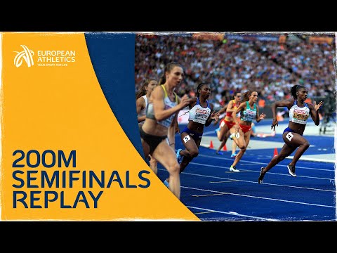 Women's 200m Semifinals | Berlin 2018