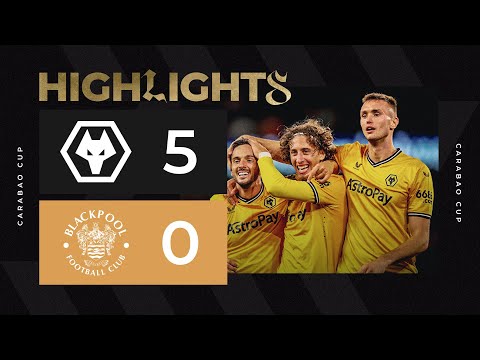 FC Wolverhampton Wanderers 5-0 FC Blackpool   ( Ca...