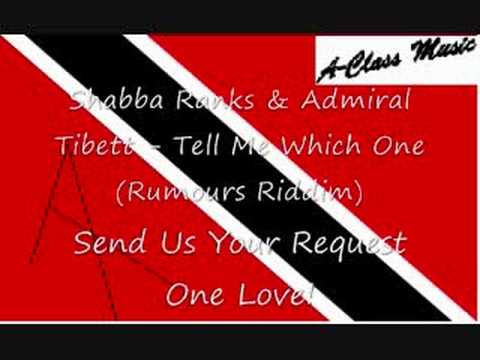 Shabba Ranks & Admiral Tibett - Tell Me Which One