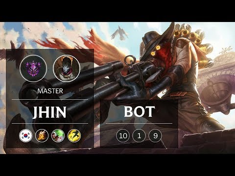 Jhin ADC vs Ezreal - KR Master Patch 9.2