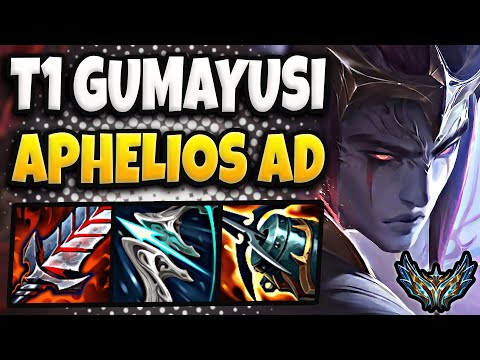 T1 Gumayusi Aphelios ADC vs Kaisa - Patch 13.21 Korea Challenger ✅