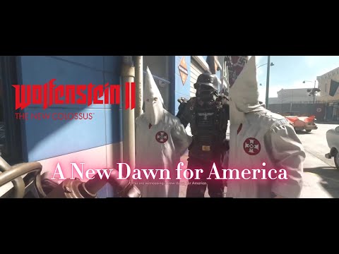 WOLFENSTEIN 2 THE NEW COLOSSUS | German Occupied America Scene