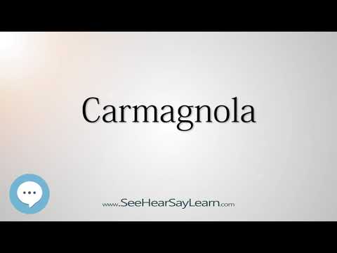 Carmagnola (How to Pronounce Cities of the World)💬⭐🌍✅
