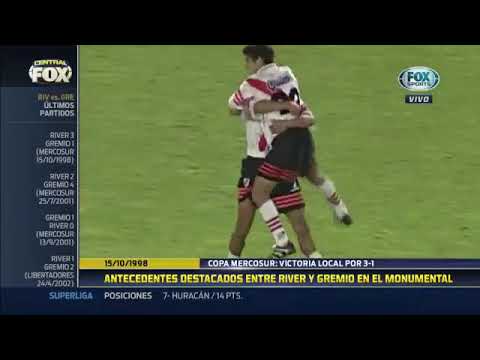 Copa Mercosur 1998: River Plate 3 - Gremio 1