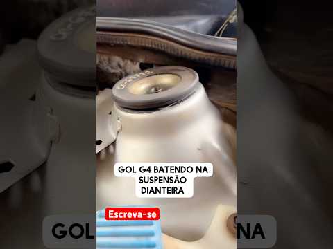 Gol G4 bater na suspensão dianteira #revisao #batendo #suspensao #gol #g4 #batendo #oficina #carro ￼