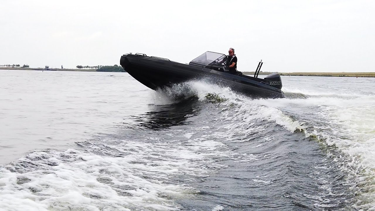 Boottest IRON 767    Zweedse Stealth boat   (+ video)