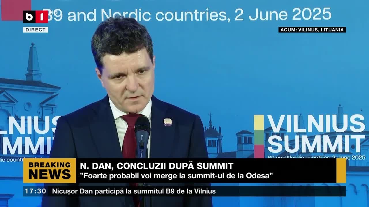 CONFERINȚĂ PRESĂ, NICUȘOR DAN: CONCLUZII SUMMIT ȘI SITUAȚIA DIN ȚARĂ