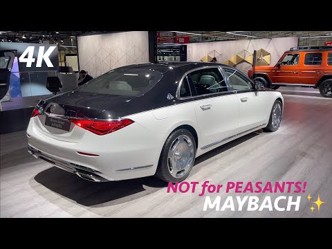Mercedes MAYBACH S680 2022 - FULL EXCLUSIVE Review | V12 (Luxury NOT for peasants) 🤷🏻‍♂️