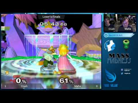 MMMM4 Bracket - Crush (Fox) vs Mafia (Peach) - SSBM LF