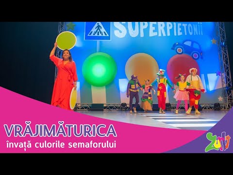 Gașca Zurli - Vrăjimăturica învață culorile semaforului (live din spectacolul Superpietonii)