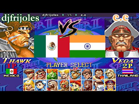 Super Street Fighter II X: Grand Master Challenge - djfrijoles vs e.e