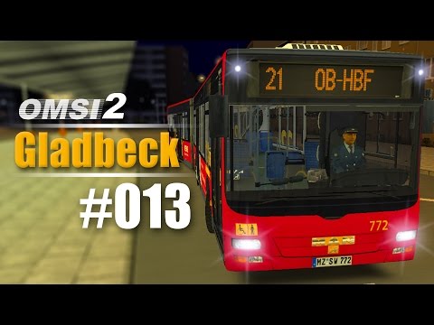 OMSI 2 Projekt Gladbeck 2016 MAN Lion's City G #013 - Unterwegs auf der Nachtlinie N21!
