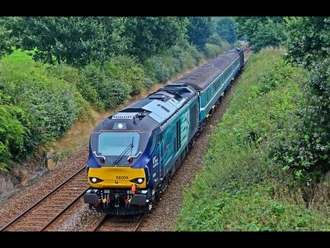 DRS 68004 & 68024 - 2J77 Lowestoft-Norwich Short Set 13/09/2016