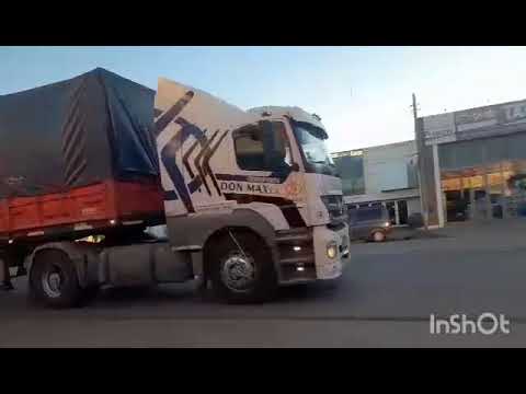 CAMIONES EN CIUDAD DE SAN FRANCISCO , CORDOBA , ARGENTINA , VIDEO 314