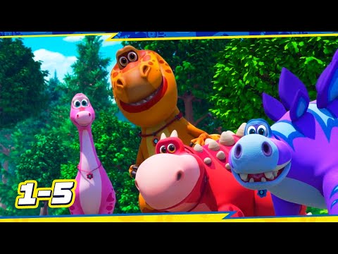 Turbossauros 🦖 Uma coleção de episódios seguidos | Cartoon em português