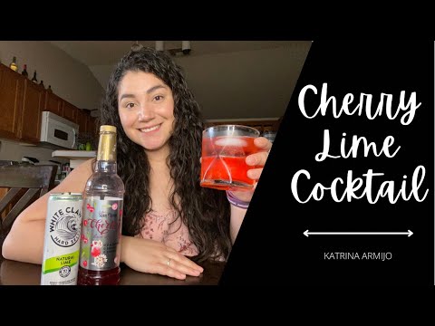 CHERRY LIME COCKTAIL | Jordan's Skinny Mixes | White Claw