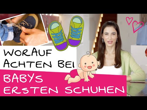 Babys erste Schuhe kaufen: Darauf solltest du achten! | Erste Schuhe für dein Baby