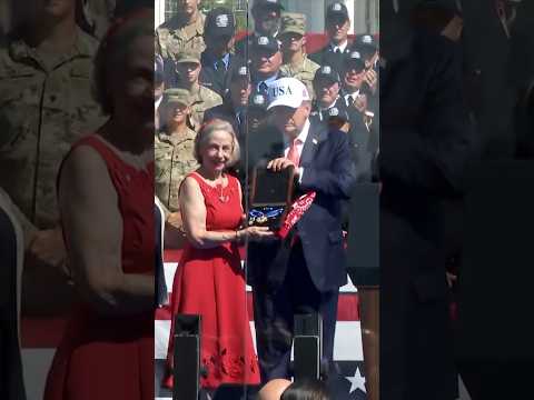 Family of 9/11 hero honored by President Trump