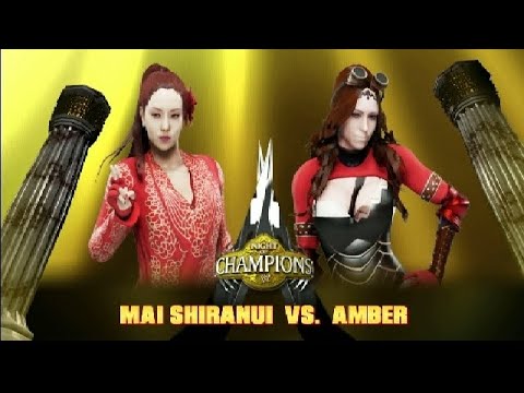 Mai Shiranui [The King of Fighters] vs. Amber [Genshin Impact] ★ WWE 2K19 ★