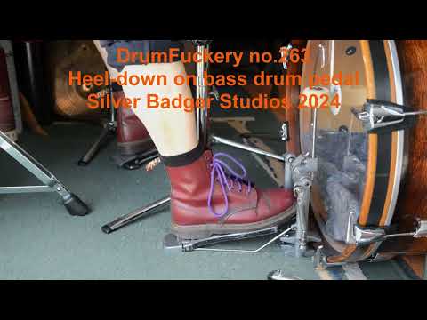 DrumFuckery no.263 - This is not a heel-up versus heel-down debate on bass drum pedal technique