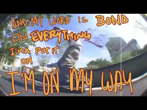 DamonStCloud - On My Way (Skateboard Lyric Video)