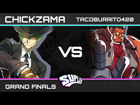 Suplex 23 - Grand Finals - EA 956P | Chickzama (Hazama) VS TacoBurrito420 (Tager) - BBCF