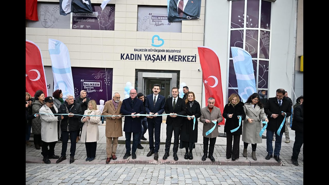 Manyas Kadın Yaşam Merkezi Hizmete Açıldı