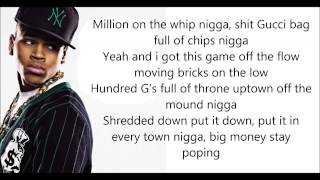 Bigger Than Life - Chris Brown Ft. Tyga, Birdman &amp; Lil Wayne [ Lyrics ]