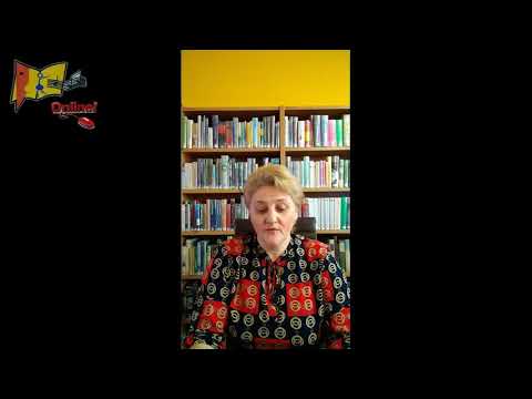 "5 minut z poezją" - czyta Renata Gajlewicz Dyrektor Biblioteki Miejskiej w Blachowni