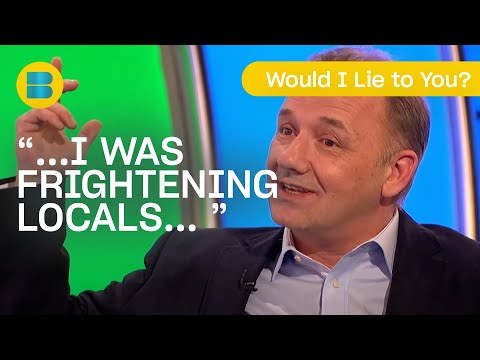 Why Did Bob Mortimer Get Ordered Out of Town By the Police? | Would I Lie to You? | Banijay Comedy