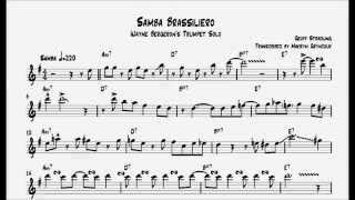 Wayne Bergeron - Samba Brassiliero Trumpet Solo